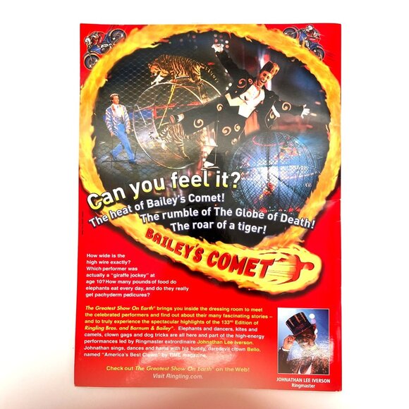 Ringling Bros. & Barnum & Bailey 133rd Edition Souvenir Program Embossed Print - Picture 2 of 16